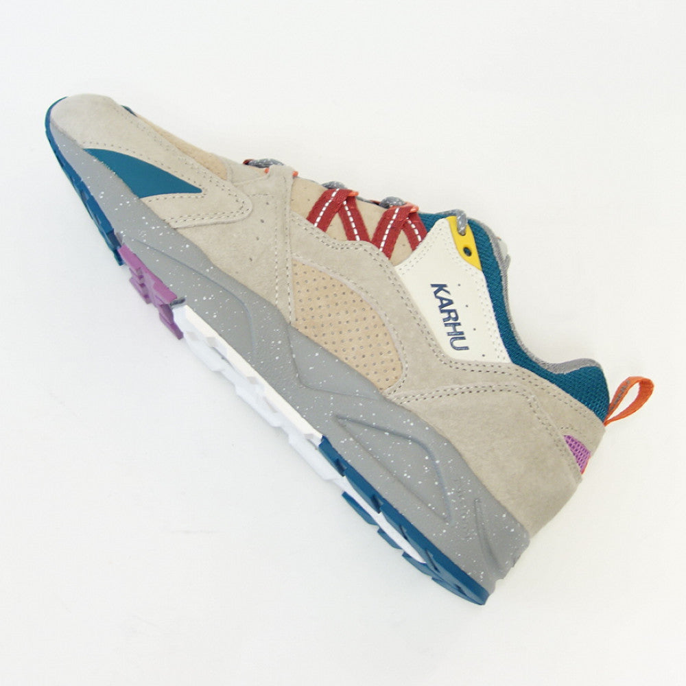 カルフ KARHU 804158 FUSION 2.0(フュージョン) カラー:SILVER LINING / MINERAL RED (ユニセックス) レザースニーカー レディース ウォーキング 「靴」