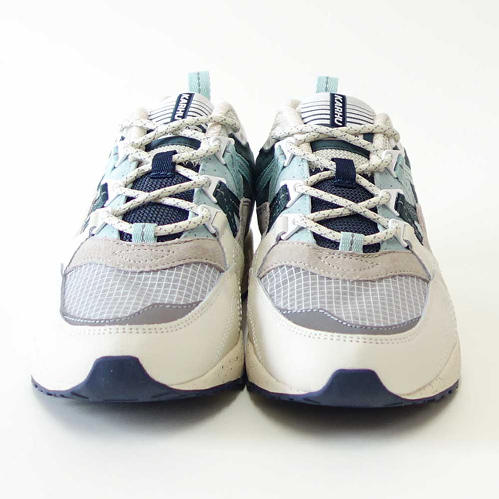 カルフKARHU804167FUSION2.0(フュージョン)カラー:リリーホワイト/SURFSPRAY(ユニセックス)レザースニーカーレディースウォーキング「靴」