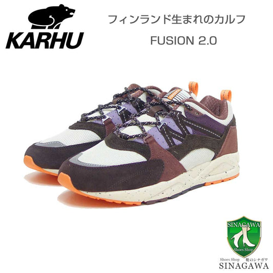 カルフKARHU804179FUSION2.0(フュージョン)カラー:マロン/チョコレートトルテ(ユニセックス)レザースニーカーレディースウォーキング「靴」