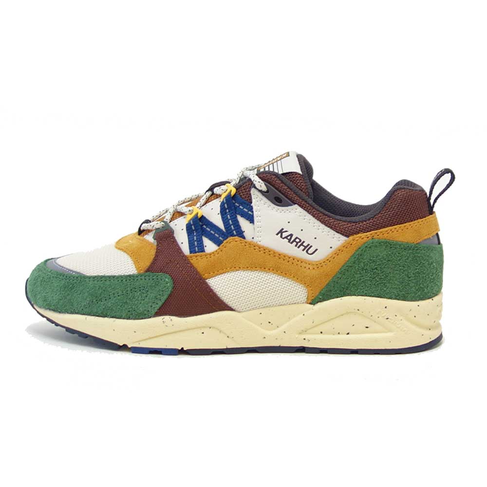 カルフ KARHU 804197 FUSION 2.0(フュージョン) カラー:ダグラスファー / ネイビー PEONY (ユニセックス) レディース レザースニーカー メンズ ウォーキング 「靴」