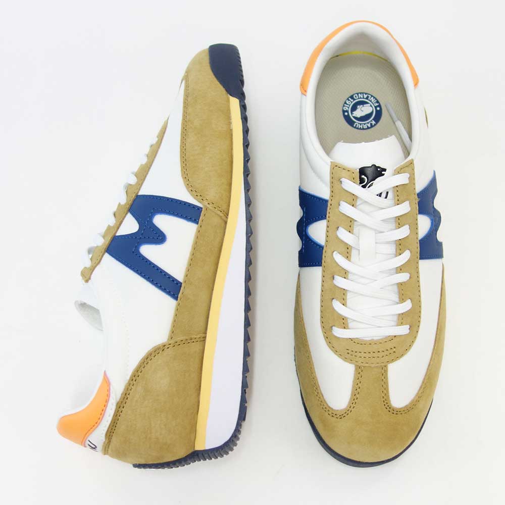 【SALE 20%OFF】 カルフ KARHU メスタリ (MESTARI) KH 805056 (ユニセックス)CURRY / TRUE NAVY 軽量スニーカー「靴」