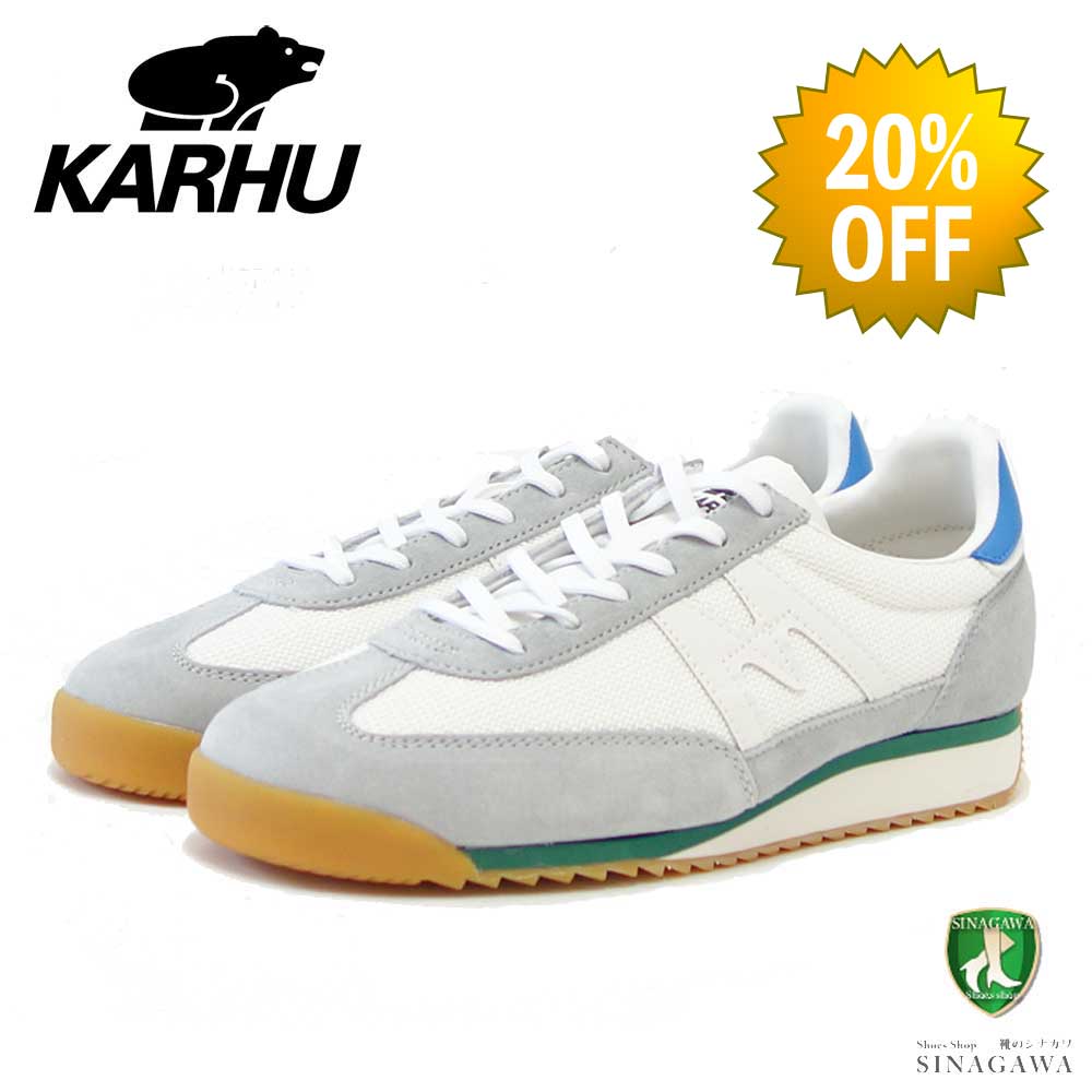 【SALE 20%OFF】 カルフ KARHU メスタリ (MESTARI) KH 805058 (ユニセックス)DAWN BLUE/ FOLIAGE GREEN 軽量スニーカー「靴」