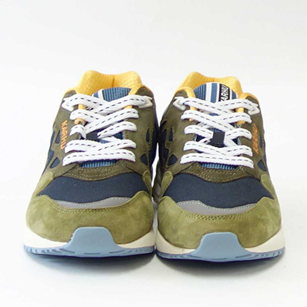【SALE 30%OFF】 カルフ KARHU KH 806040 LEGACY 96(レガシー) カラー:グリーンモス / インディアインク (ユニセックス) レザースニーカー エアークッション ウォーキング 「靴」