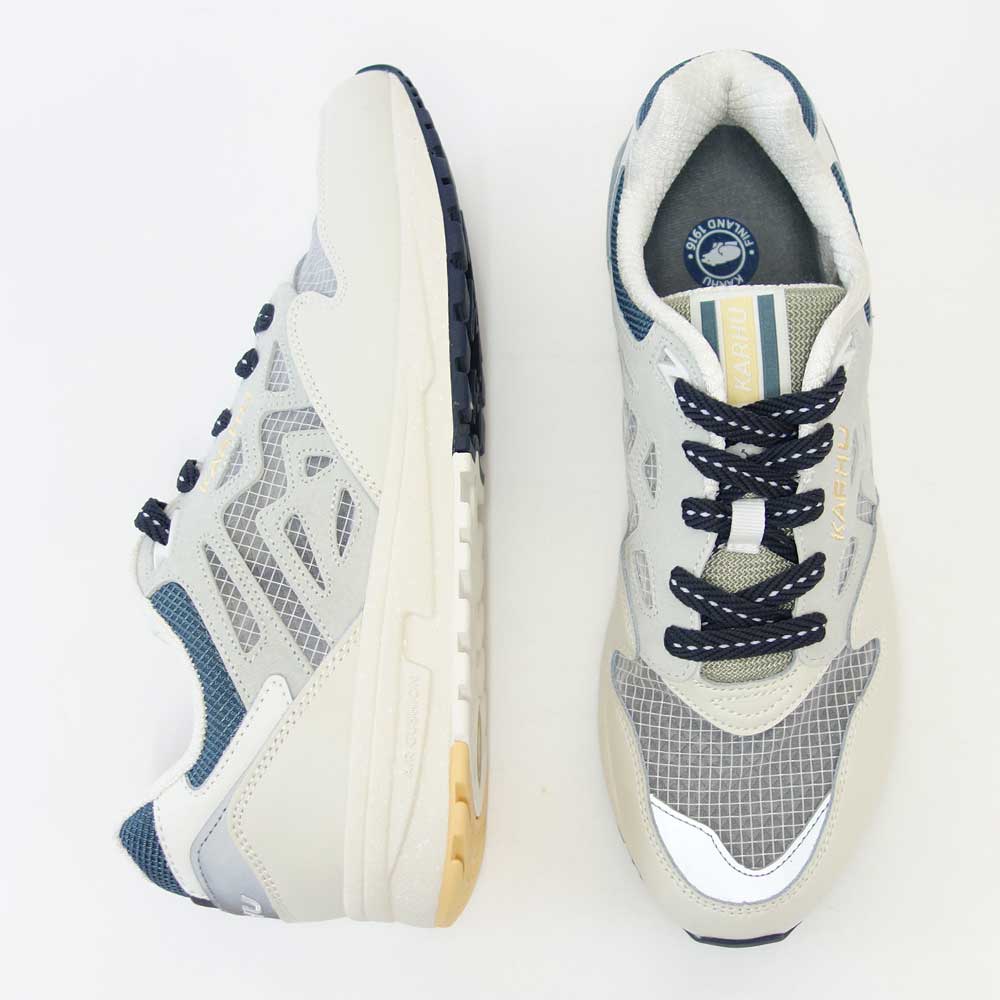 【SALE 20%OFF】 カルフ KARHU KH 806046 LEGACY 96(レガシー) カラー:リリーホワイト / TRANSPARENT (ユニセックス) レザースニーカー エアークッション ウォーキング 「靴」