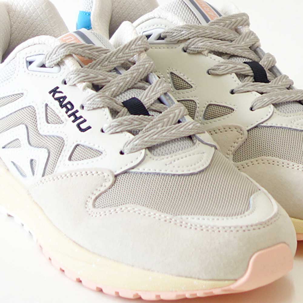 カルフKARHUKH806068LEGACY96(レガシー)カラー:ホワイトキャップグレー/シルバーライニング(ユニセックス)レザースニーカーエアークッションウォーキング「靴」