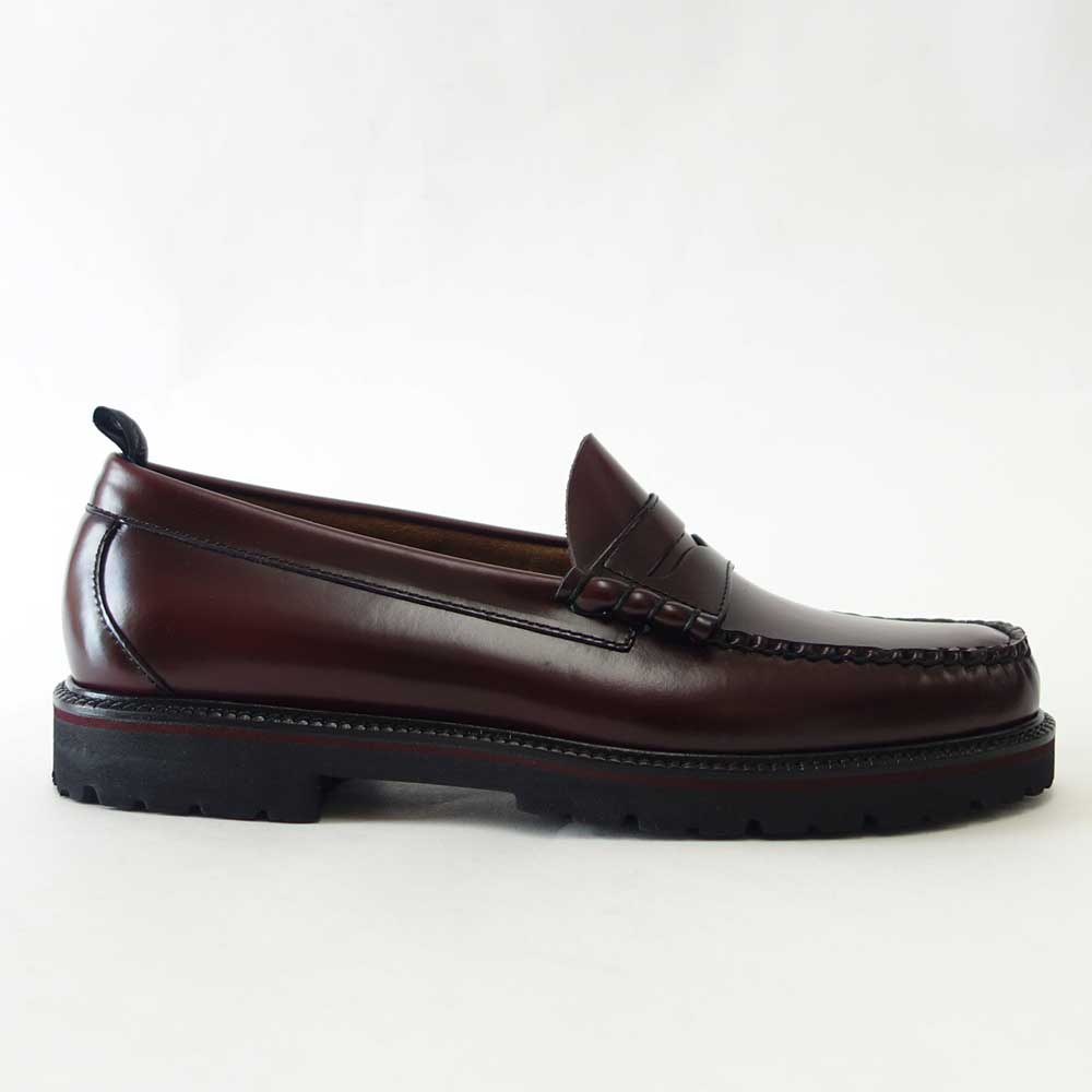 フレッドペリー FRED PERRY S 8070 158 G.H.Bass Penny Loafer カラー:OXBLOOD 天然皮革のローファー「靴」