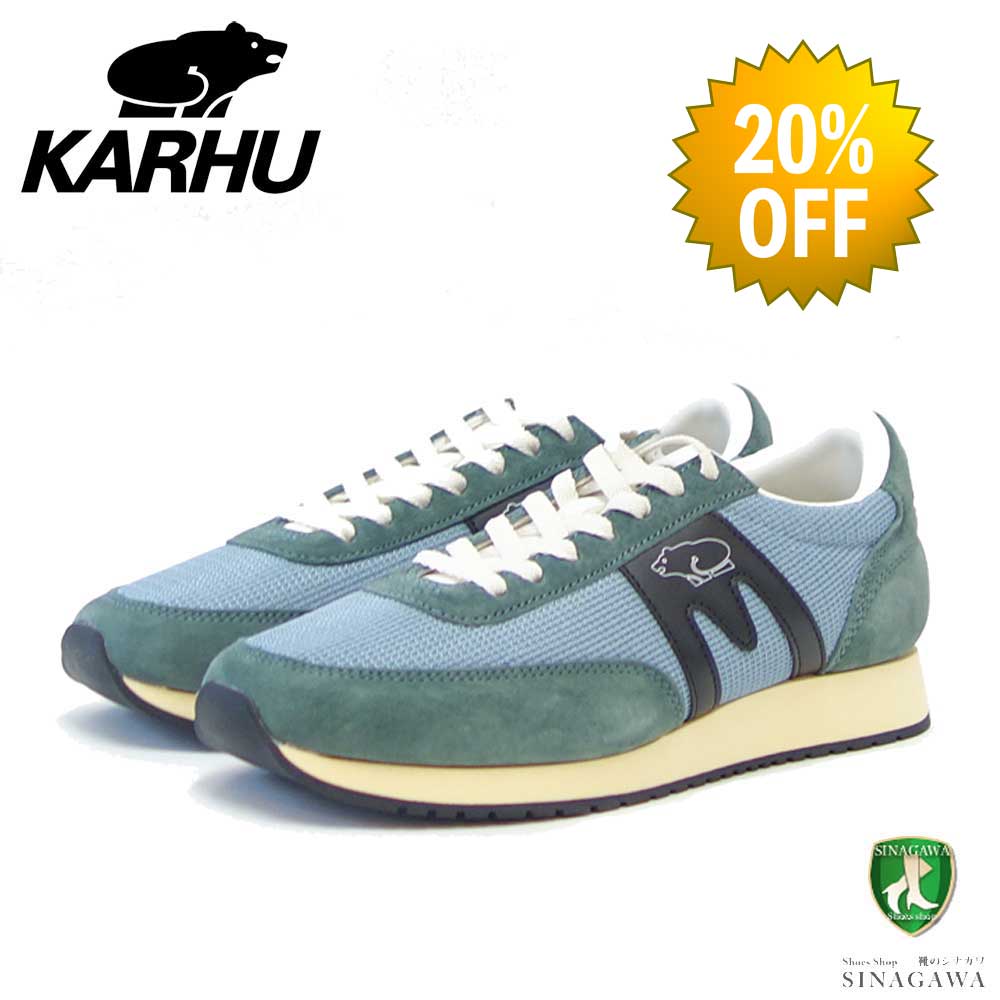 【SALE 20%OFF】 カルフ KARHU アルバトロス KH 807038 トルーパー/ジェットブラック (ユニセックス) ALBATROSS 82 軽量スニーカー 「靴」