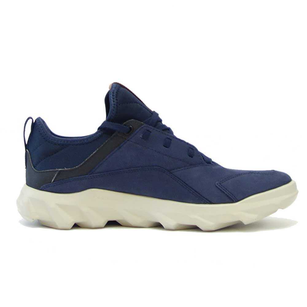 エコー ECCO MX M NAVY(ネイビー) 820184 02303(メンズ)天然皮革 ウォーキング シューズ コンフォート レザースニーカー ハイキング 旅行 「靴」