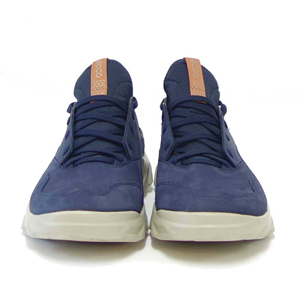 エコー ECCO MX M NAVY(ネイビー) 820184 02303(メンズ)天然皮革 ウォーキング シューズ コンフォート レザースニーカー ハイキング 旅行 「靴」