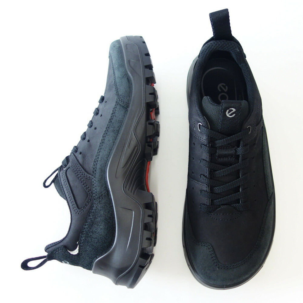 エコー ECCO OFFROAD MEN'S SHOE ブラック 82234451052(メンズ)天然皮革 ウォーキング シューズ コンフォート レザースニーカー ハイキング 旅行 「靴」