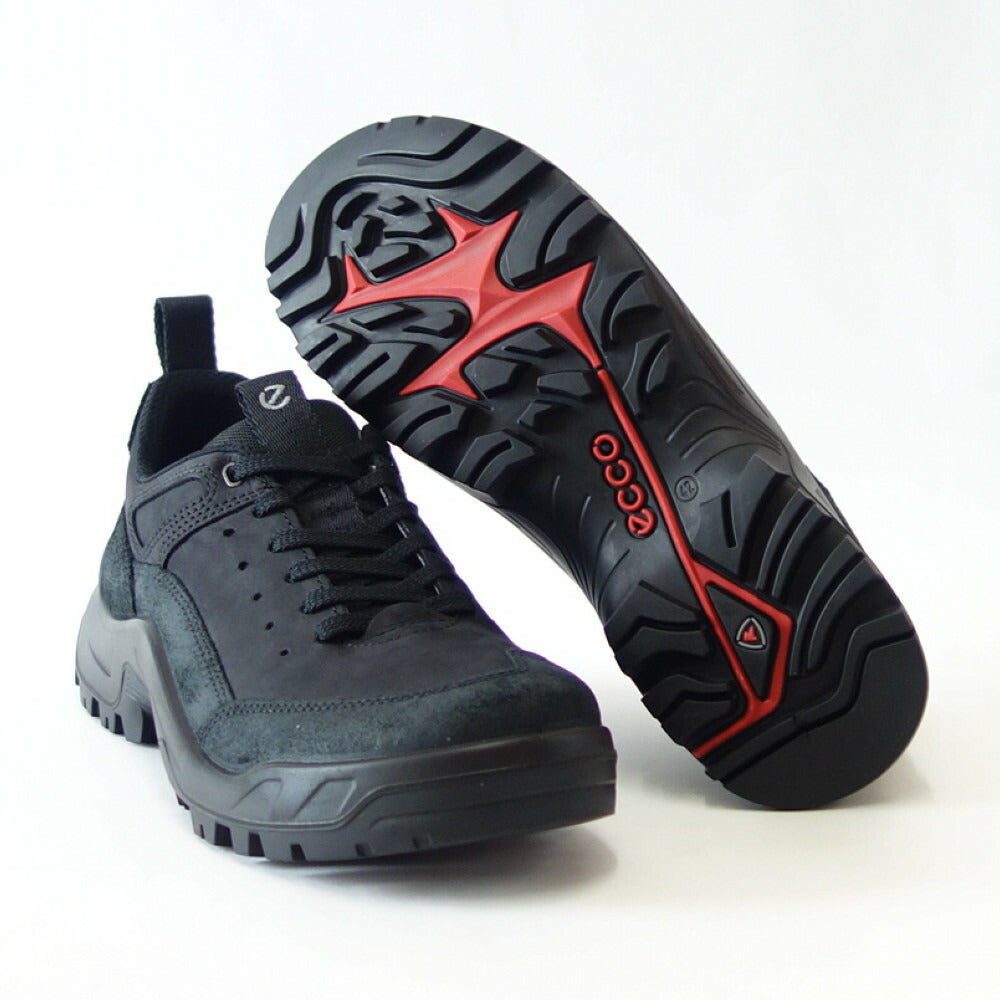 エコー ECCO OFFROAD MEN'S SHOE ブラック 82234451052(メンズ)天然皮革 ウォーキング シューズ コンフォート レザースニーカー ハイキング 旅行 「靴」