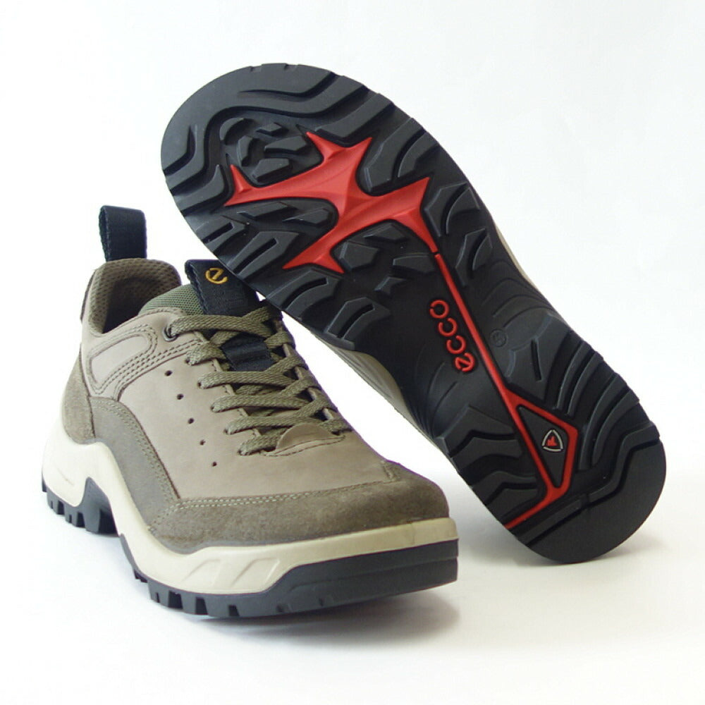 エコー ECCO OFFROAD MEN'S SHOE グリーン (TARMAC) 82234455894(メンズ)天然皮革 ウォーキング シューズ コンフォート レザースニーカー ハイキング 旅行 「靴」