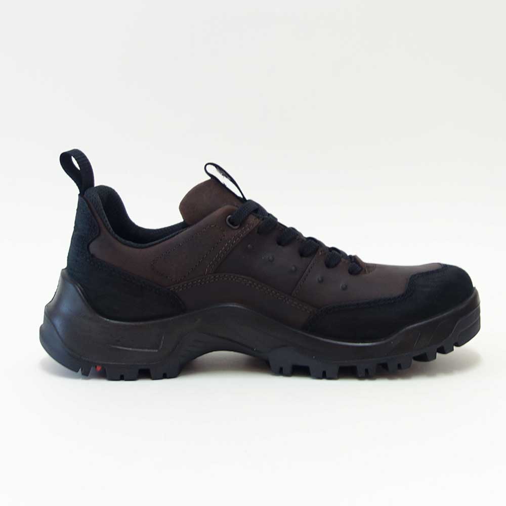 エコーECCOOFFROADMEN'SSHOEブラウン82235459325(メンズ)防水天然皮革ウォーキングシューズコンフォートレザースニーカーハイキング旅行「靴」
