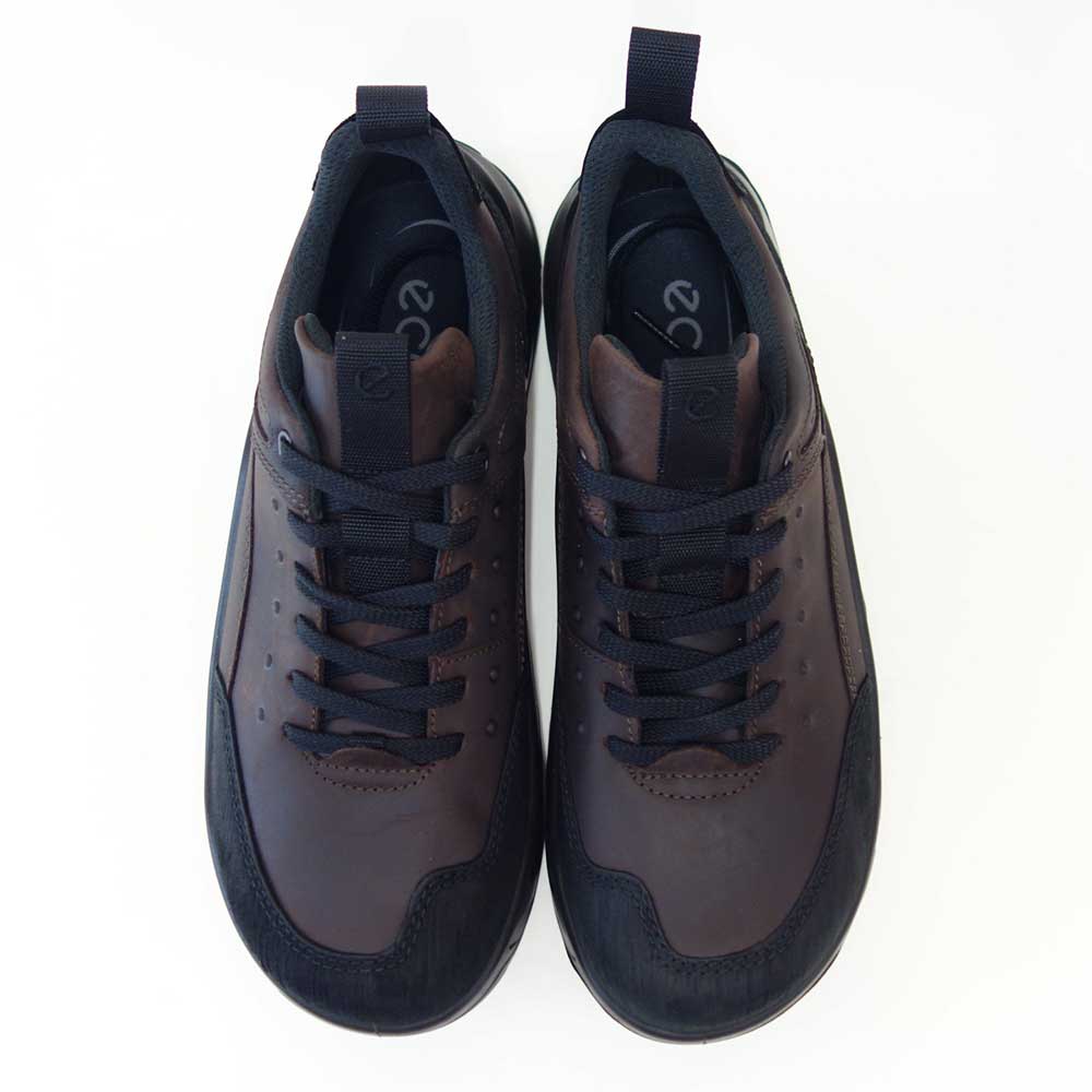 エコーECCOOFFROADMEN'SSHOEブラウン82235459325(メンズ)防水天然皮革ウォーキングシューズコンフォートレザースニーカーハイキング旅行「靴」
