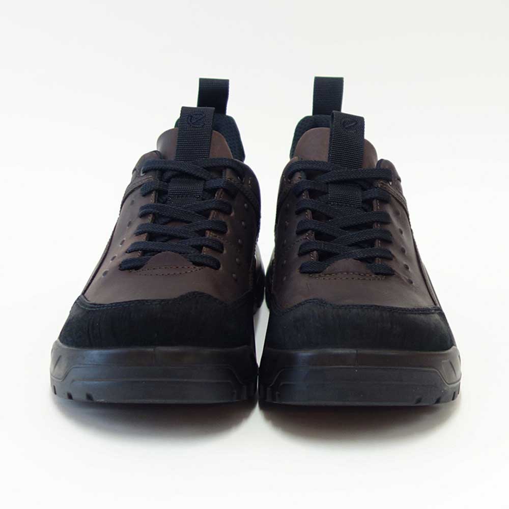 エコーECCOOFFROADMEN'SSHOEブラウン82235459325(メンズ)防水天然皮革ウォーキングシューズコンフォートレザースニーカーハイキング旅行「靴」