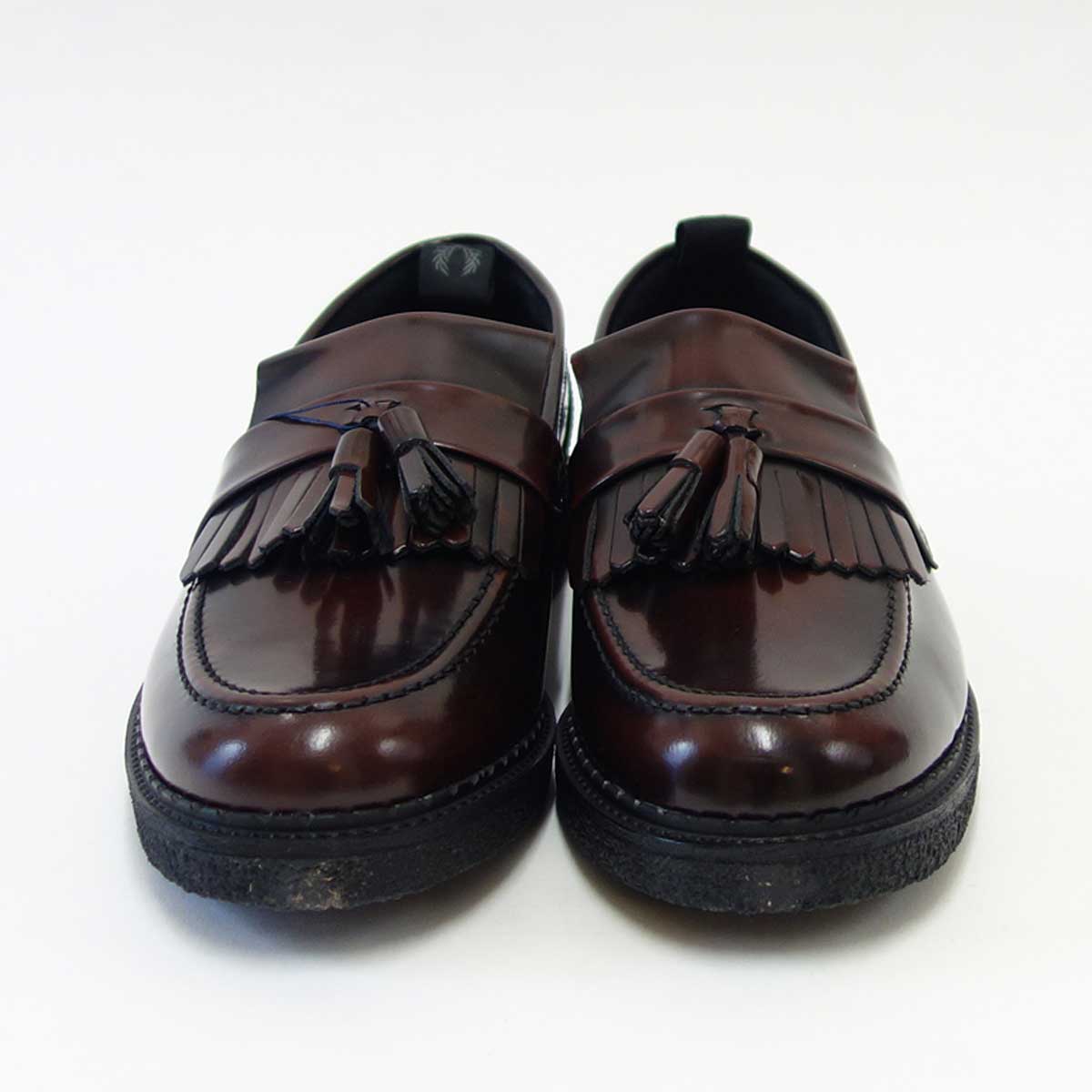 フレッドペリー FRED PERRY B58278 158(ユニセックス)Fred Perry George Cox Tassel Loafer Leather カラー:OXBLOOD「靴」