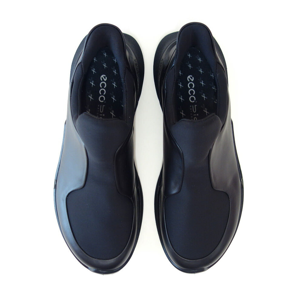 エコーECCOBIOM2.2WOMEN'STRAVELSLIP-ONブラック83082351052(レディース)快適な履き心地のレザースニーカースリッポンウォーキングシューズ旅行「靴」