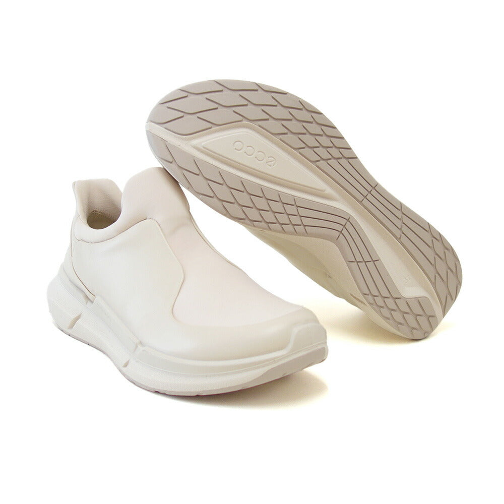 エコーECCOBIOM2.2WOMEN'STRAVELSLIP-ONアイボリー83082359113(レディース)快適な履き心地のレザースニーカースリッポンウォーキングシューズ旅行「靴」