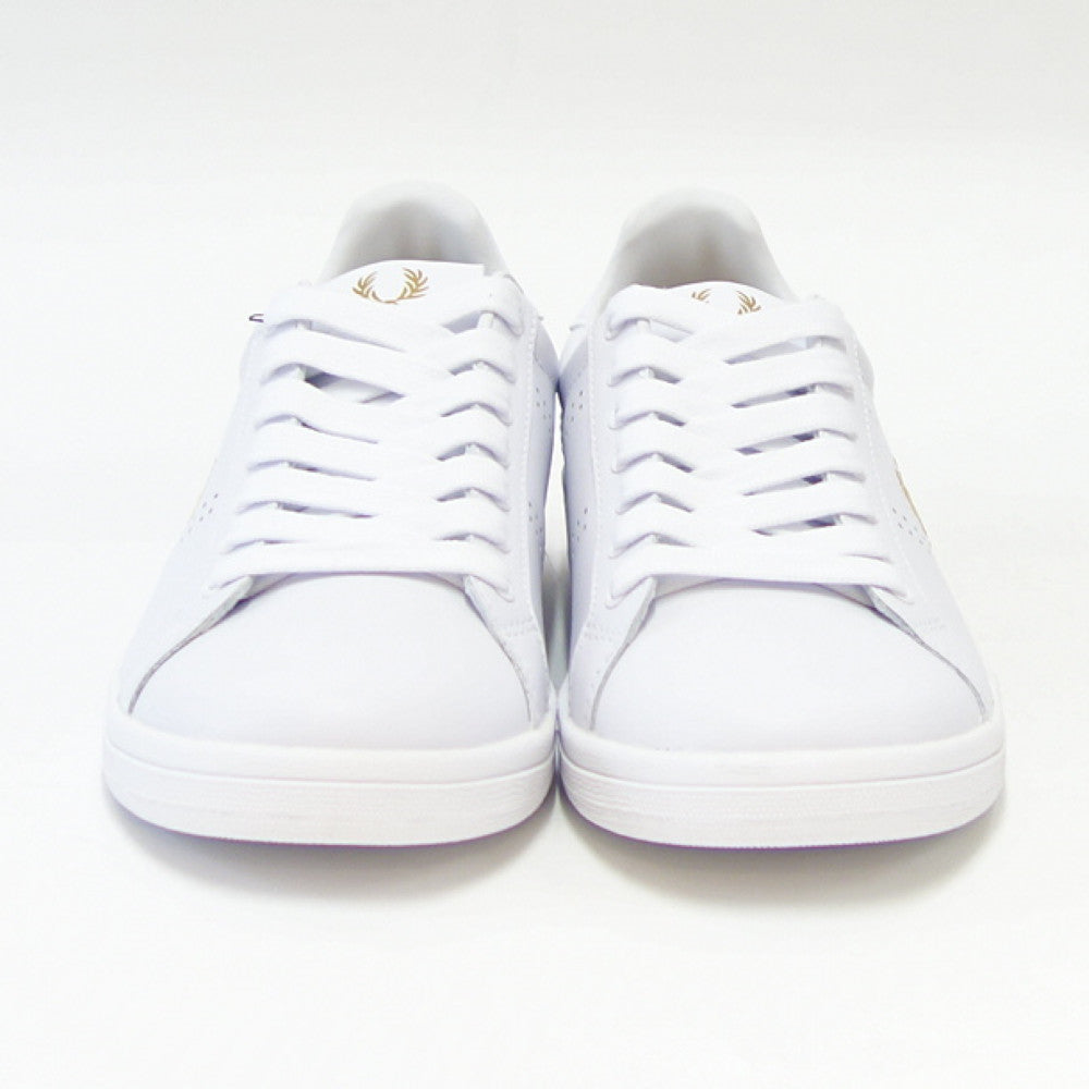 フレッドペリー FRED PERRY B4321 134(ユニセックス)B721 LEATHER カラー:WHITE レザースニーカー クラシックデザイン 「靴」