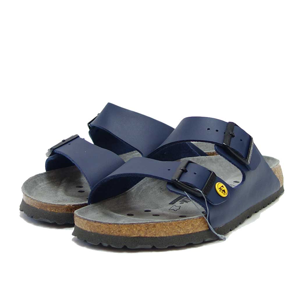 ビルケンシュトック BIRKENSTOCK プロフェッショナル ARIZONA ESD(アリゾナ)帯電消散機能付き 89430 ネイビー(メンズ サンダル)クロッグ サボ 「靴 」