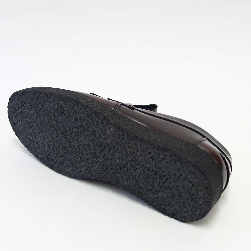 フレッドペリー FRED PERRY B9278 158(ユニセックス)Fred Perry George Cox Tassel Loafer カラー:OXBLOOD スリッポン クレープソール「靴」