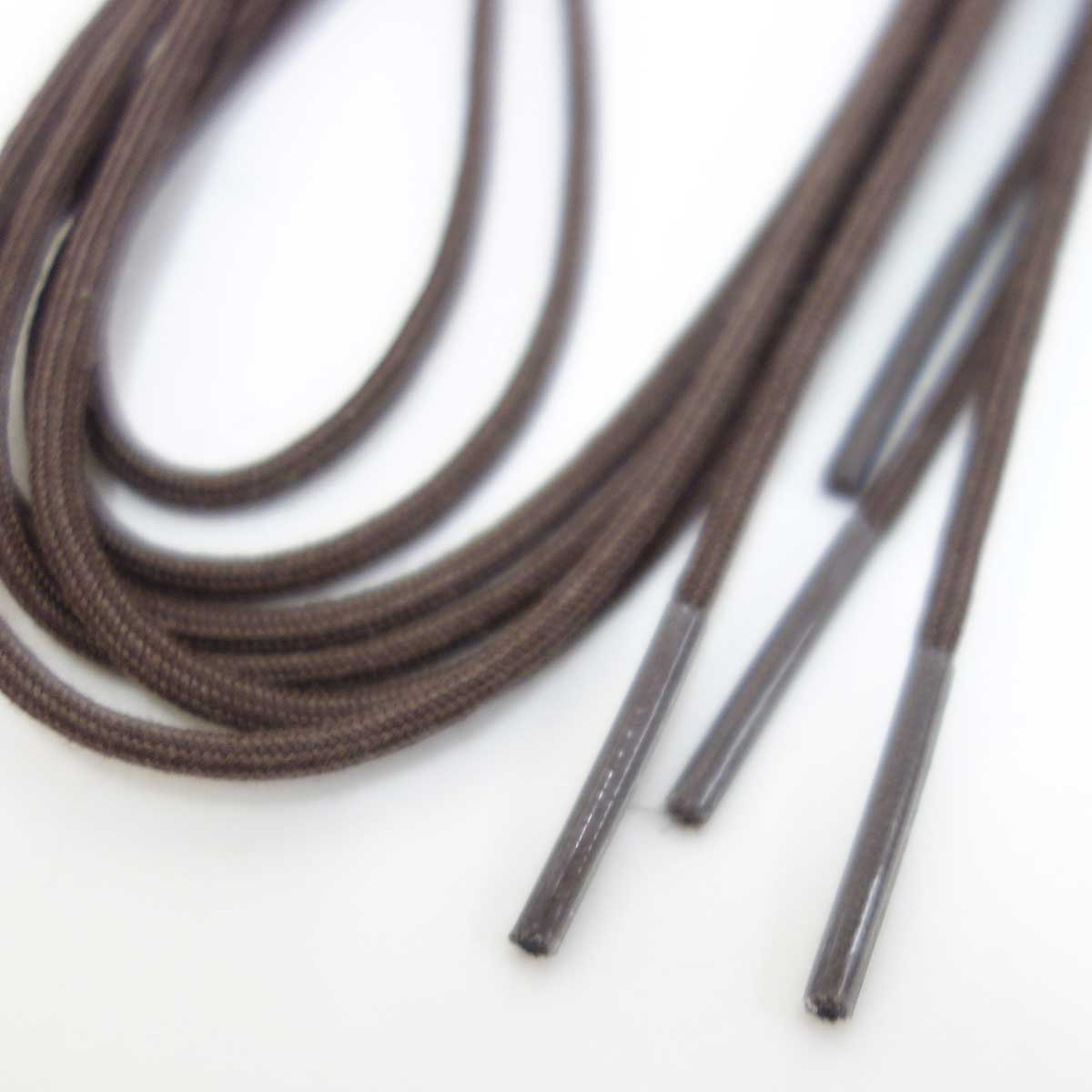 club VINTAGE COMFORT (クラブ・ヴィンテージ・コンフォート) ガス丸紐(約2.5mm)シューレース ブラック・ブラウン 55cm 65cm 75cm 90cm メール便可