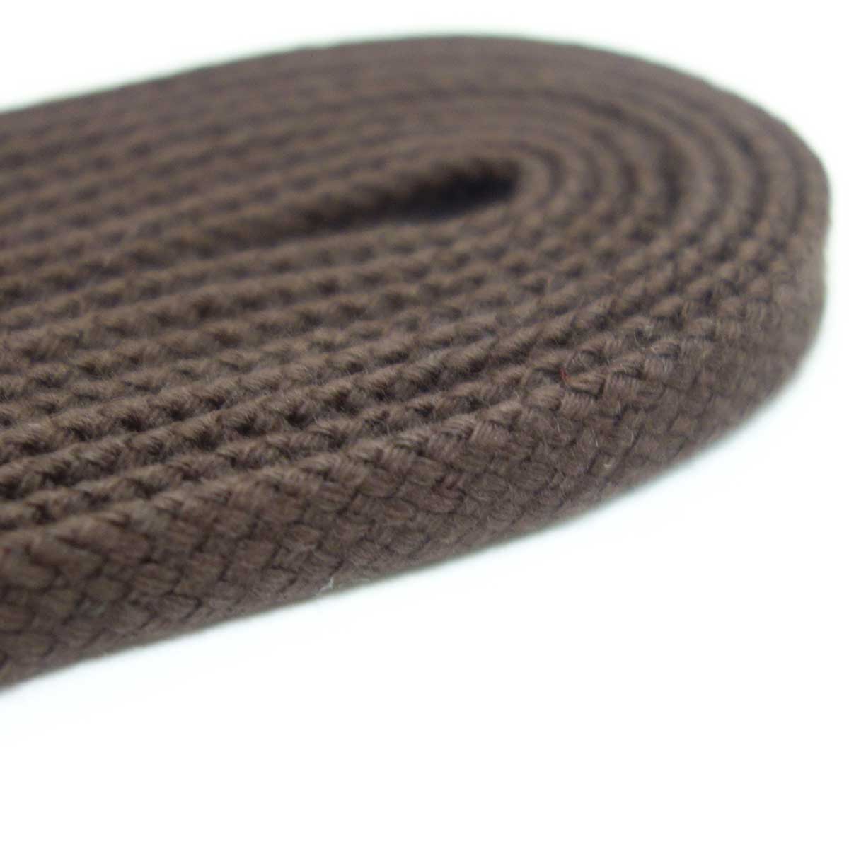 club VINTAGE COMFORT (クラブ・ヴィンテージ・コンフォート)  平紐太(石目平 約7mm)シューレース  ブラック・ブラウン・ベージュ 55cm 65cm 75cm 90cm メール便可