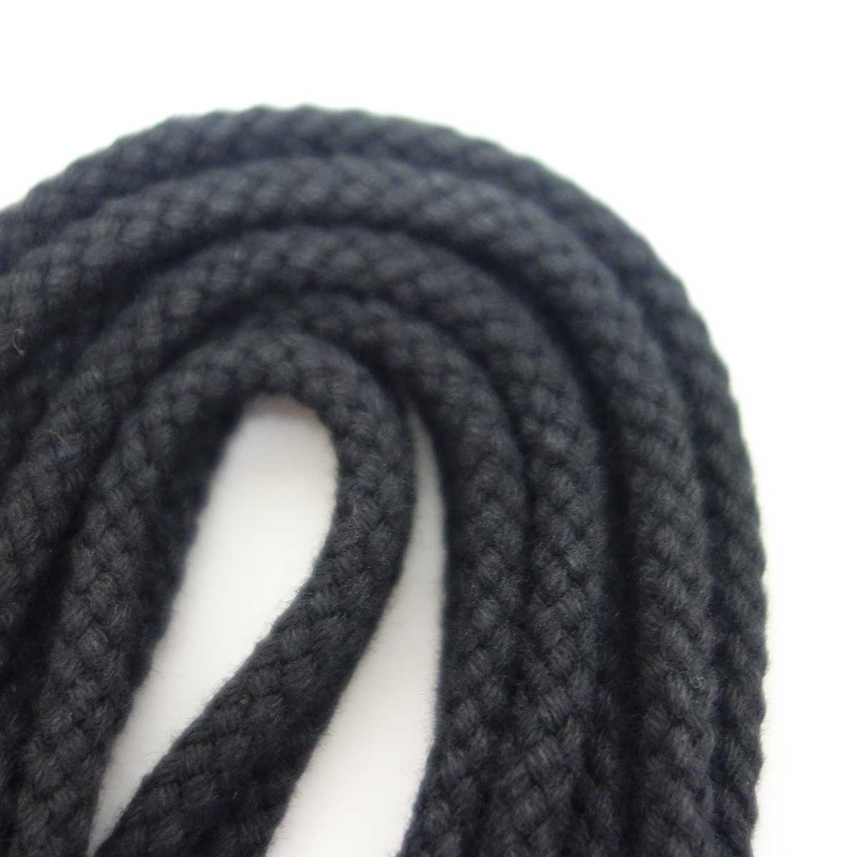 club VINTAGE COMFORT (クラブ・ヴィンテージ・コンフォート) 丸紐太(石目丸 約4mm)シューレース ブラック・ブラウン 55cm 65cm 75cm 90cm メール便可