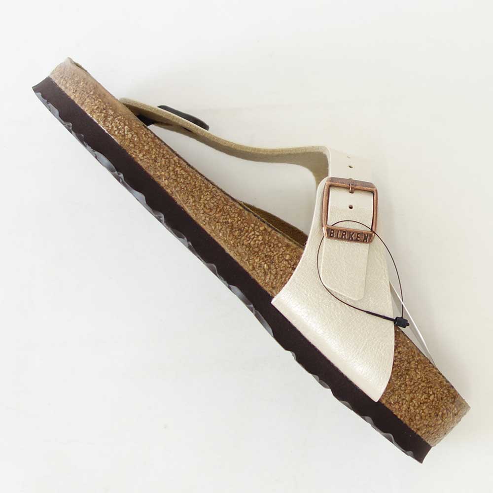 BIRKENSTOCK ビルケンシュトック GIZEH(ギゼ)グレイスフル パールホワイト 943871 (レギュラーフィット 幅広)Birko-Flor レディース サンダル トング ミュール クロッグ コンフォート ドイツ製「正規品」 「靴」