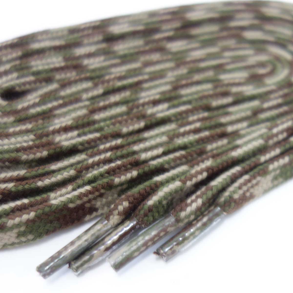 club VINTAGE COMFORT (クラブ・ヴィンテージ・コンフォート)  スニーカー用平紐(約7mm)シューレース  カモフラ 120cm メール便可