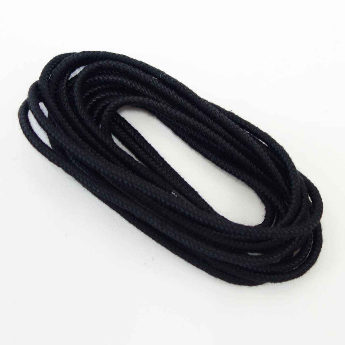 club VINTAGE COMFORT (クラブ・ヴィンテージ・コンフォート)  ワークブーツ(約3mm)シューレース  ブラック・黄色/オレンジ 90cm 120cm メール便可