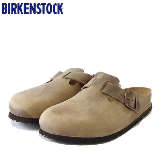 ビルケンシュトック BIRKENSTOCK Boston(ボストン)幅狭(ナローフィット) 960813(オイルドヌバック/タバコブラウン) サボ クロッグ ドイツ製快適サンダル 「靴」
