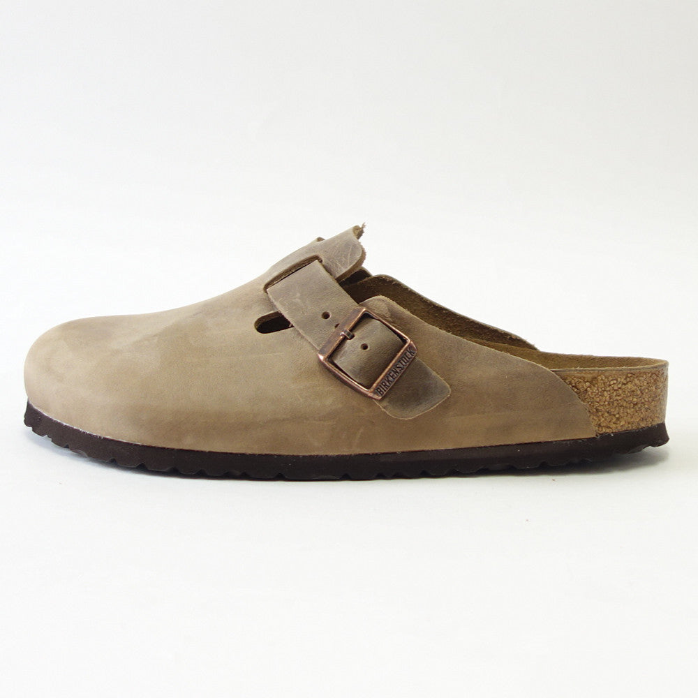 ビルケンシュトック BIRKENSTOCK Boston(ボストン)幅狭(ナローフィット) 960813(オイルドヌバック/タバコブラウン) サボ クロッグ ドイツ製快適サンダル 「靴」