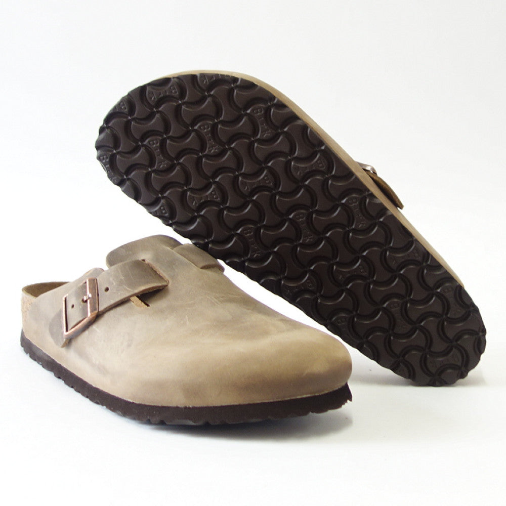 ビルケンシュトック BIRKENSTOCK Boston(ボストン)幅狭(ナローフィット) 960813(オイルドヌバック/タバコブラウン) サボ クロッグ ドイツ製快適サンダル 「靴」