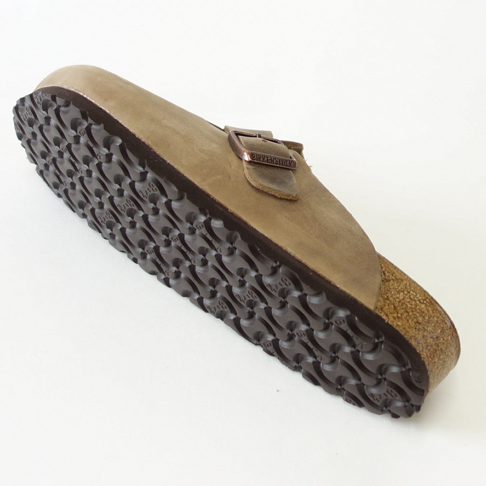 ビルケンシュトック BIRKENSTOCK Boston(ボストン)幅広(レギュラーフィット) 960811(オイルドヌバック/タバコブラウン) サボ クロッグ ドイツ製快適サンダル 「靴」
