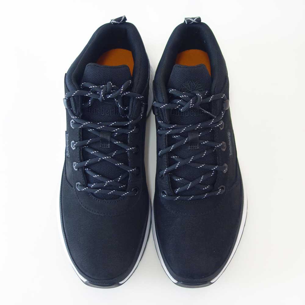 Timberlandティンバーランドa2a58015フィールドトレッカーミッドレースアップスニーカー(ブラック)ヌバックレザースニーカーウォーキング「靴」