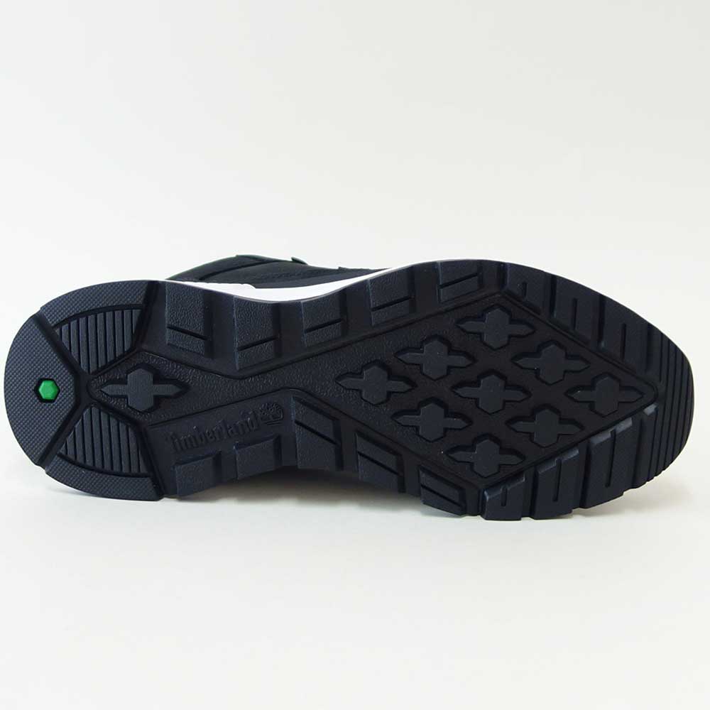Timberlandティンバーランドa2a58015フィールドトレッカーミッドレースアップスニーカー(ブラック)ヌバックレザースニーカーウォーキング「靴」