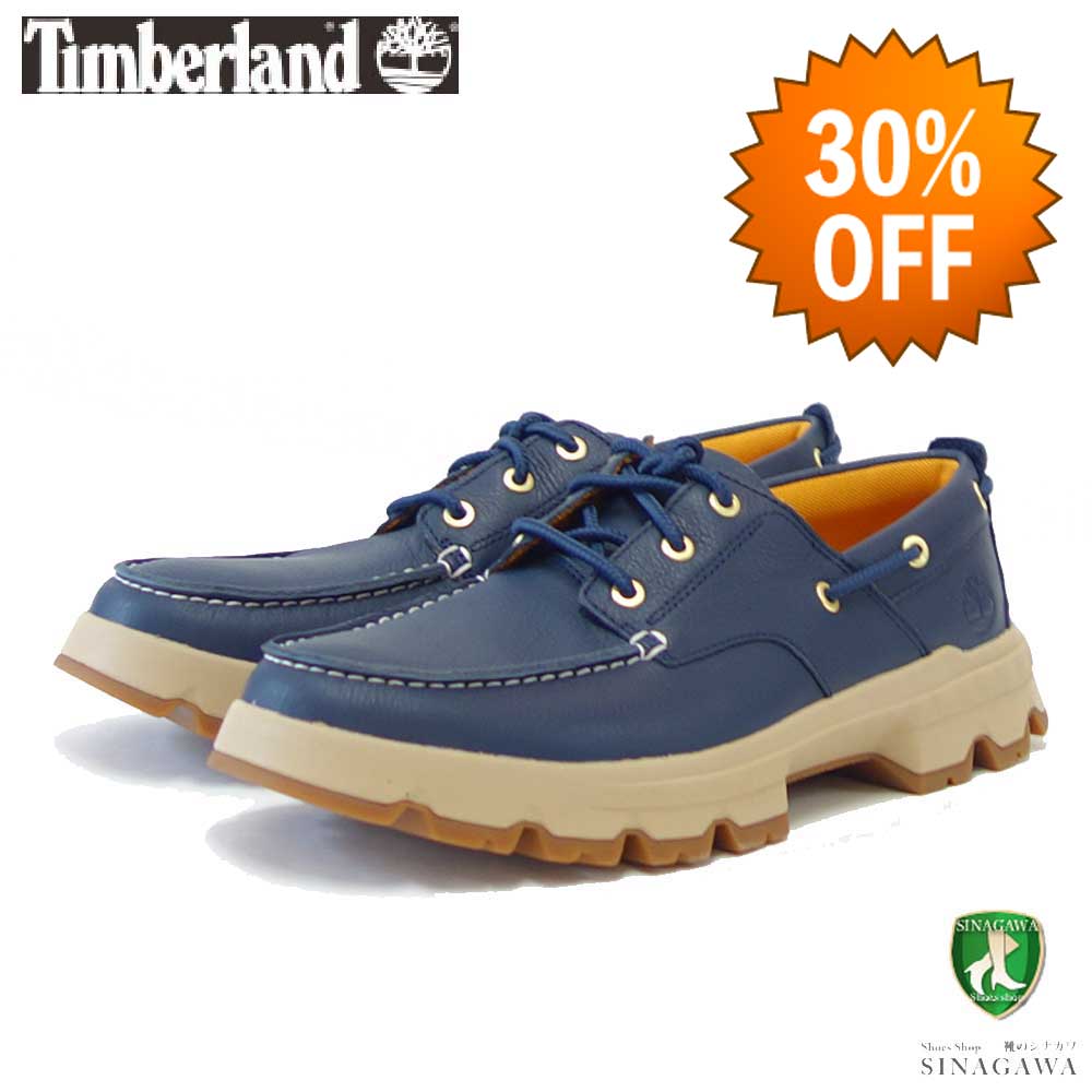 【SALE 30%OFF】 ティンバーランド Timberland オリジナル ウルトラ モック トゥ オックスフォード A5RFV ネイビー (メンズ)天然皮革 アウトドア スニーカー ウォーキング シューズ 「靴」