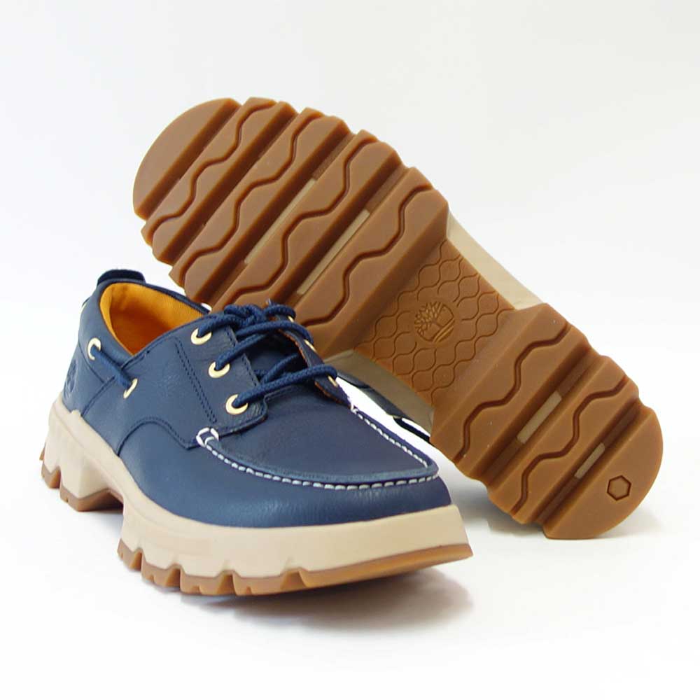 【SALE 30%OFF】 ティンバーランド Timberland オリジナル ウルトラ モック トゥ オックスフォード A5RFV ネイビー (メンズ)天然皮革 アウトドア スニーカー ウォーキング シューズ 「靴」