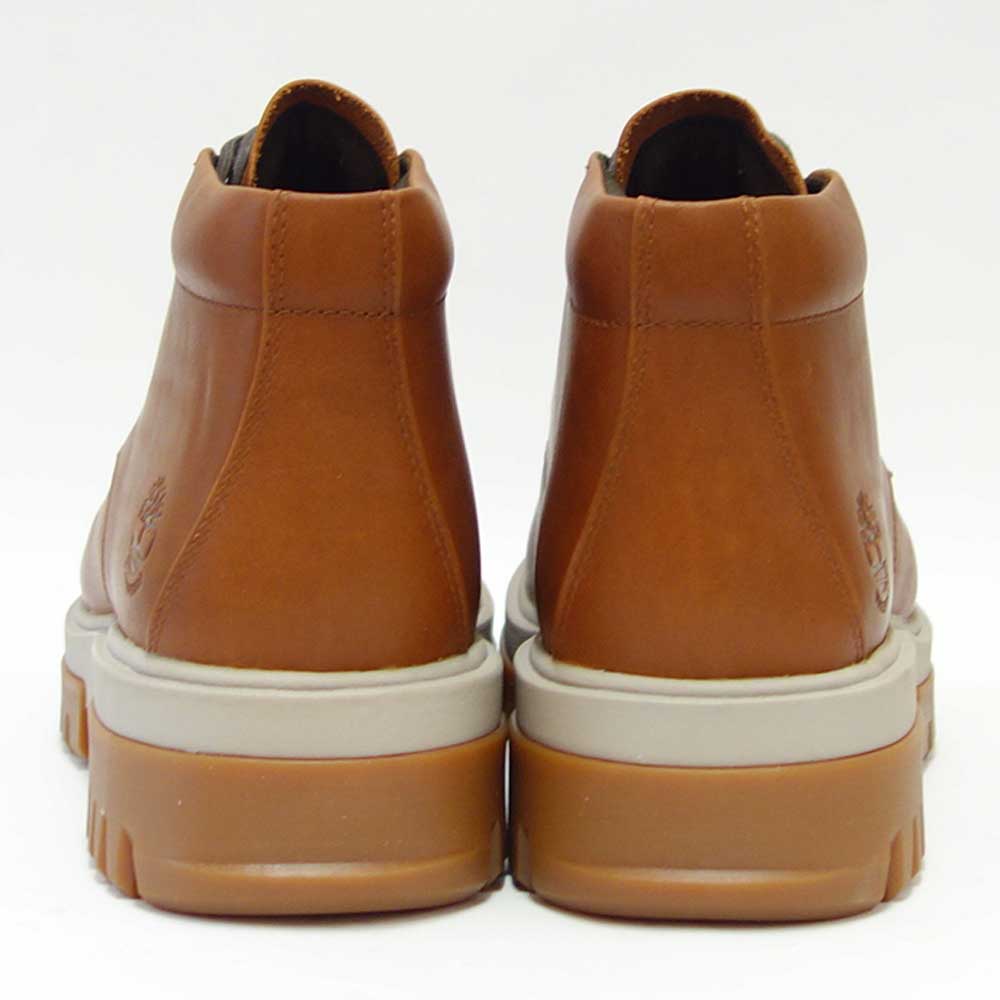 Timberlandティンバーランドa5yhhプレミアムウォータープルーフチャッカARBORROADLACEUP(コニャック)防水フルグレインレザーチャッカブーツアウトドアウォーキングアンクルブーツ「靴」