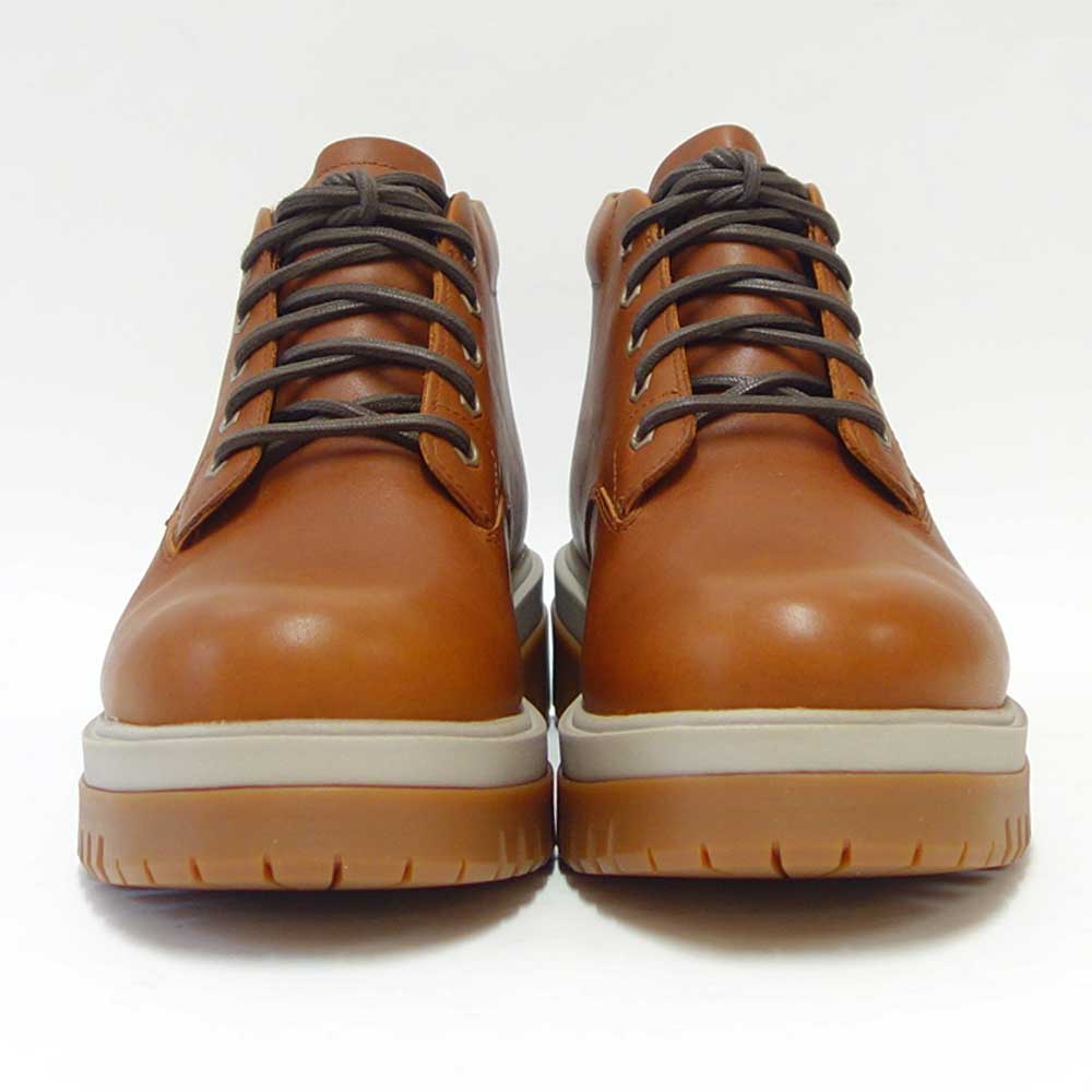 Timberlandティンバーランドa5yhhプレミアムウォータープルーフチャッカARBORROADLACEUP(コニャック)防水フルグレインレザーチャッカブーツアウトドアウォーキングアンクルブーツ「靴」
