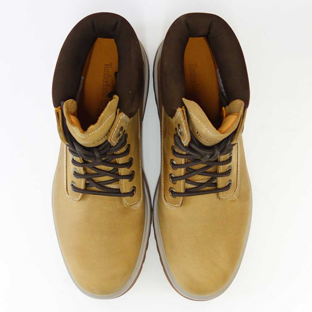 Timberlandティンバーランドa5ykdプレミアムウォータープルーフブーツARBORROADLACEUP(ウィート)防水フルグレインレザーショートブーツアウトドアウォーキングワークブーツ「靴」