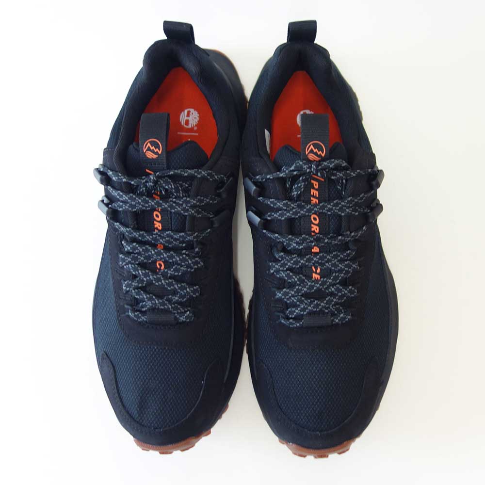 Timberlandティンバーランドa6d9hek9モーションアクセスローレースアップ防水スニーカー(ブラック)ヌバックレザースニーカーウォーキング「靴」