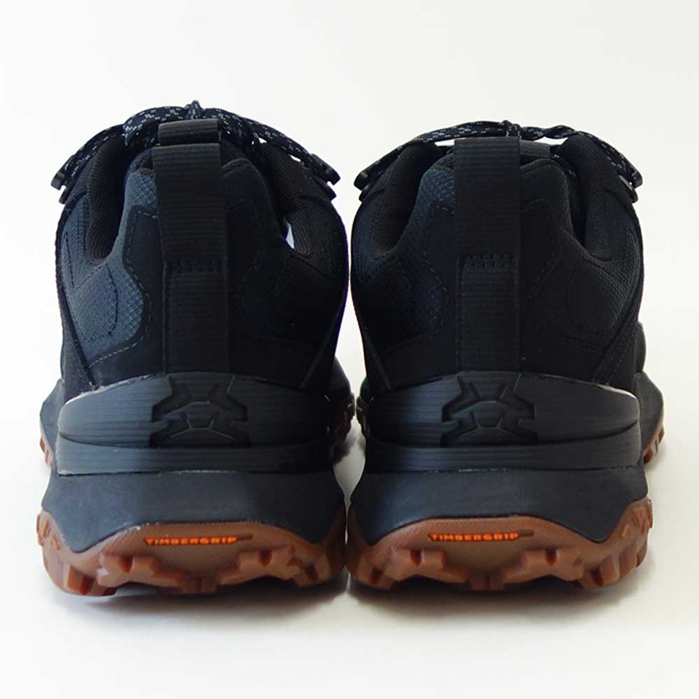 Timberlandティンバーランドa6d9hek9モーションアクセスローレースアップ防水スニーカー(ブラック)ヌバックレザースニーカーウォーキング「靴」