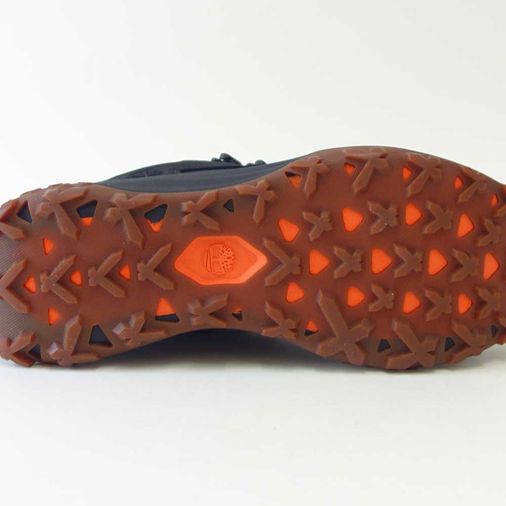 Timberlandティンバーランドa6d9hek9モーションアクセスローレースアップ防水スニーカー(ブラック)ヌバックレザースニーカーウォーキング「靴」
