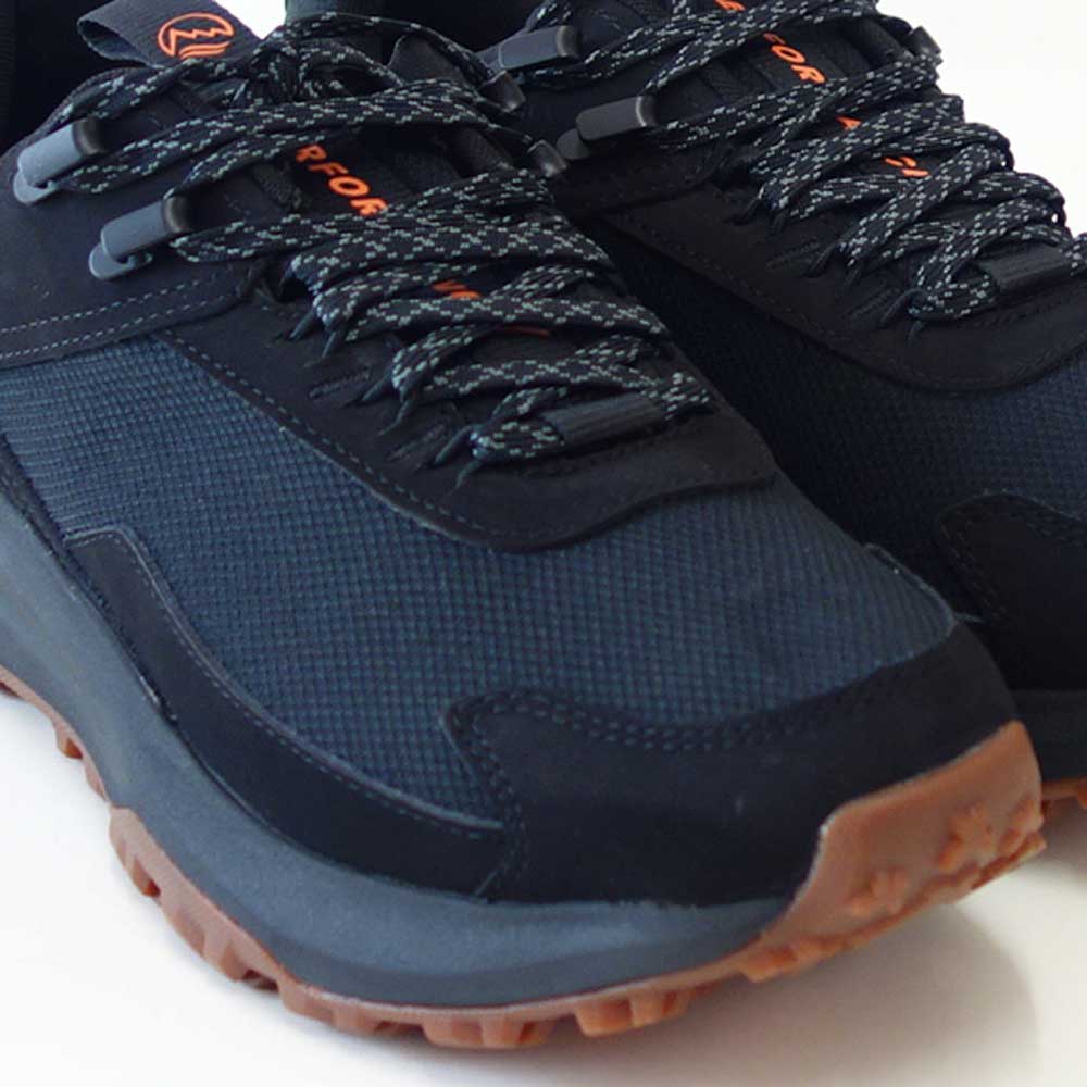 Timberlandティンバーランドa6d9hek9モーションアクセスローレースアップ防水スニーカー(ブラック)ヌバックレザースニーカーウォーキング「靴」