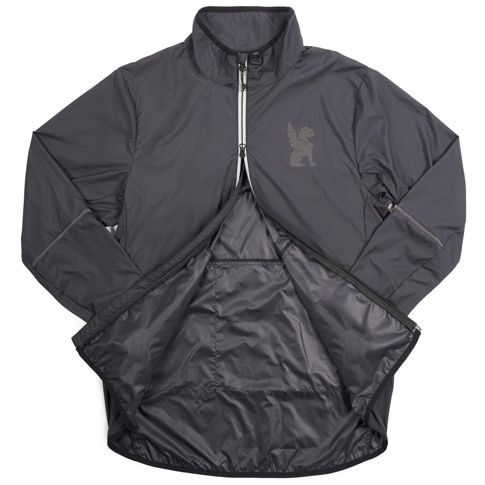 CHROME クローム VECTOR PACKABLE WINDSHELL(ベクター パッカブル ウィンドウシェル) AP476BK カラー:ブラック ウィンドブレーカー 撥水ウェア