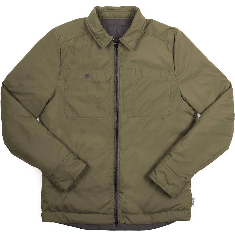 CHROME クローム TWO WAY INSULATED SHACKET(ツー ウェイ インシュレイテッド シャケット) AP477BKDO カラー:ブラック ウィンドブレーカー 撥水ウェア