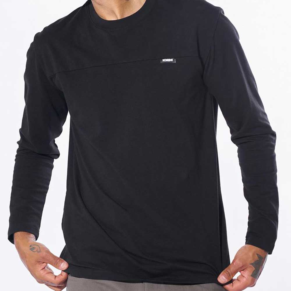 CHROME クローム HOLMAN PERFORMANCE L/S TEE (ホルマン パフォーマンス L/S ティー) AP482BK カラー:ブラック ロングスリーブ ティーシャツ