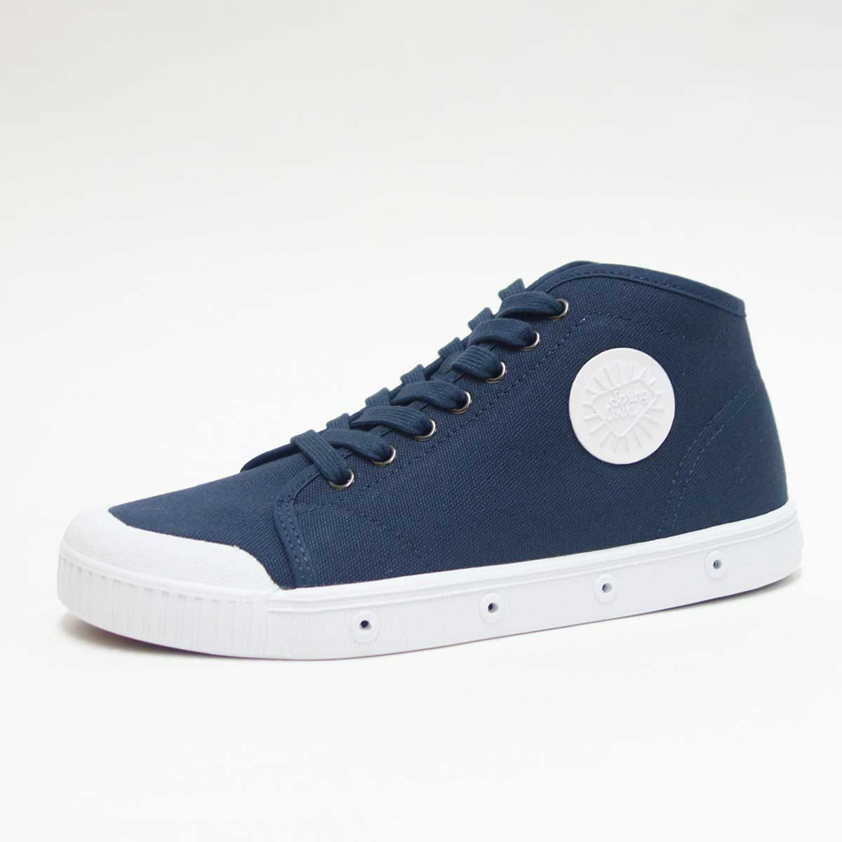 【SALE 50%OFF】 Spring Court スプリングコート B2S-V1(レディース)COTTON CANVAS MIDNIGHT BLUE ハイカットスニーカー 「靴」